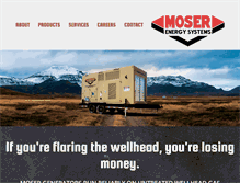 Tablet Screenshot of moserengine.com
